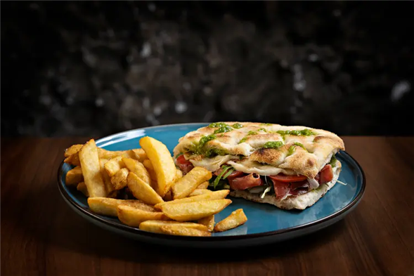 Focaccia serranotvíflís
